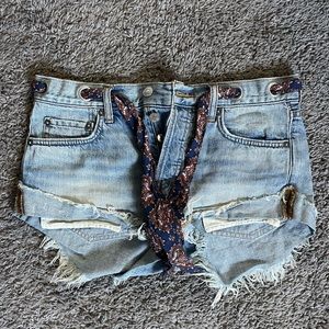 Free People Denim Short